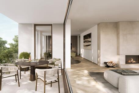 New Construction: Elegant 4-room apartment with a beautiful southwest-facing loggia