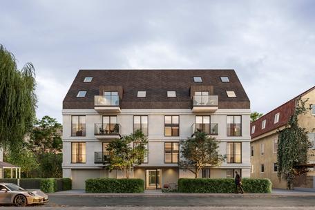 New build/first-time occupancy: Spacious 3-room apartment - Stylish retreat with two balconies