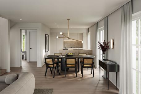 Prestigious 4-room maisonette - generous sense of space meets high-quality furnishings