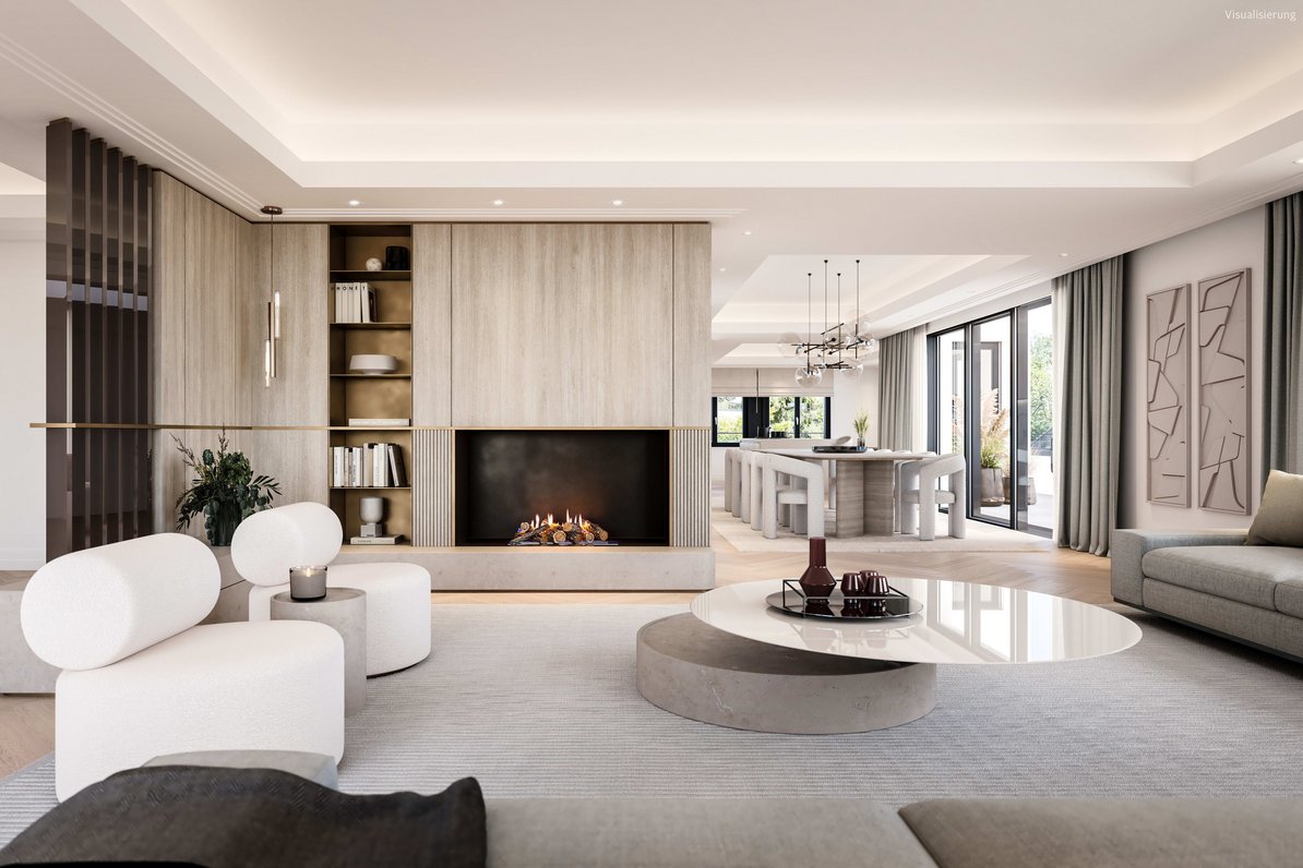 High-end domicile (visualized)