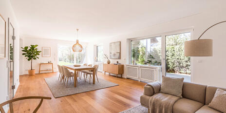 Perfect for families: home in a green location with a garden and plenty of space to spread out