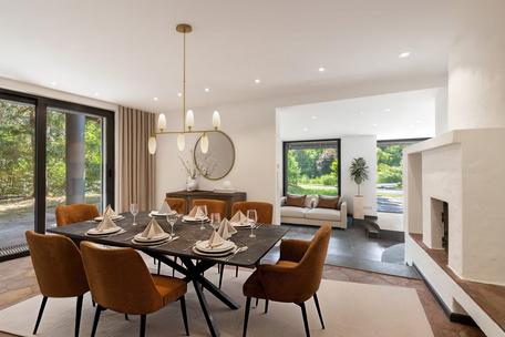 Privacy in the countryside: spacious family home with dream garden and pool