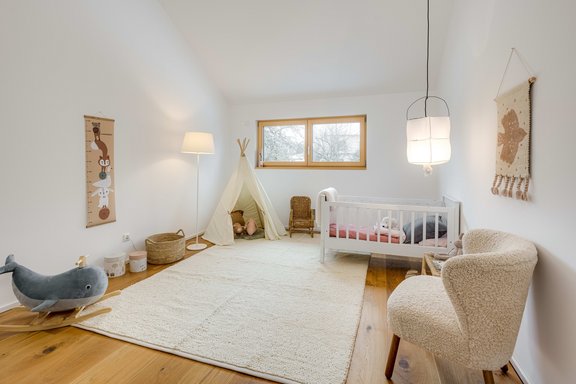 One of two children's rooms