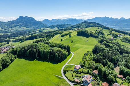 Rarity in a picturesque location: Fantastic building plot with views of the Alps