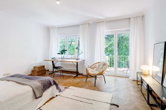 Light filled nursery