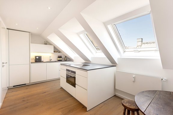 Modern fitted kitchen