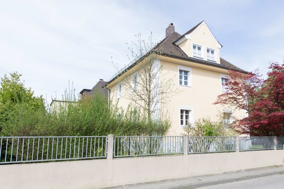 House view from the street
