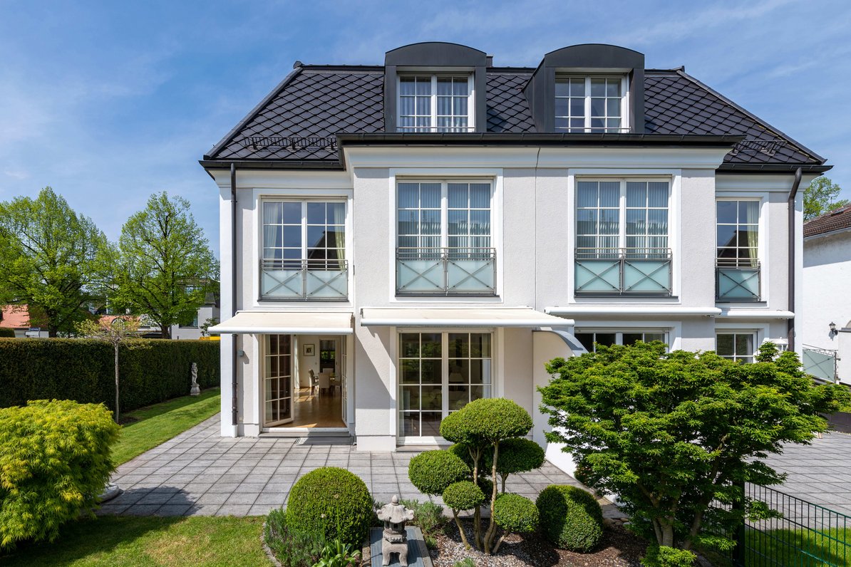 Classic elegant house half