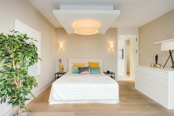 Elegant master bedroom