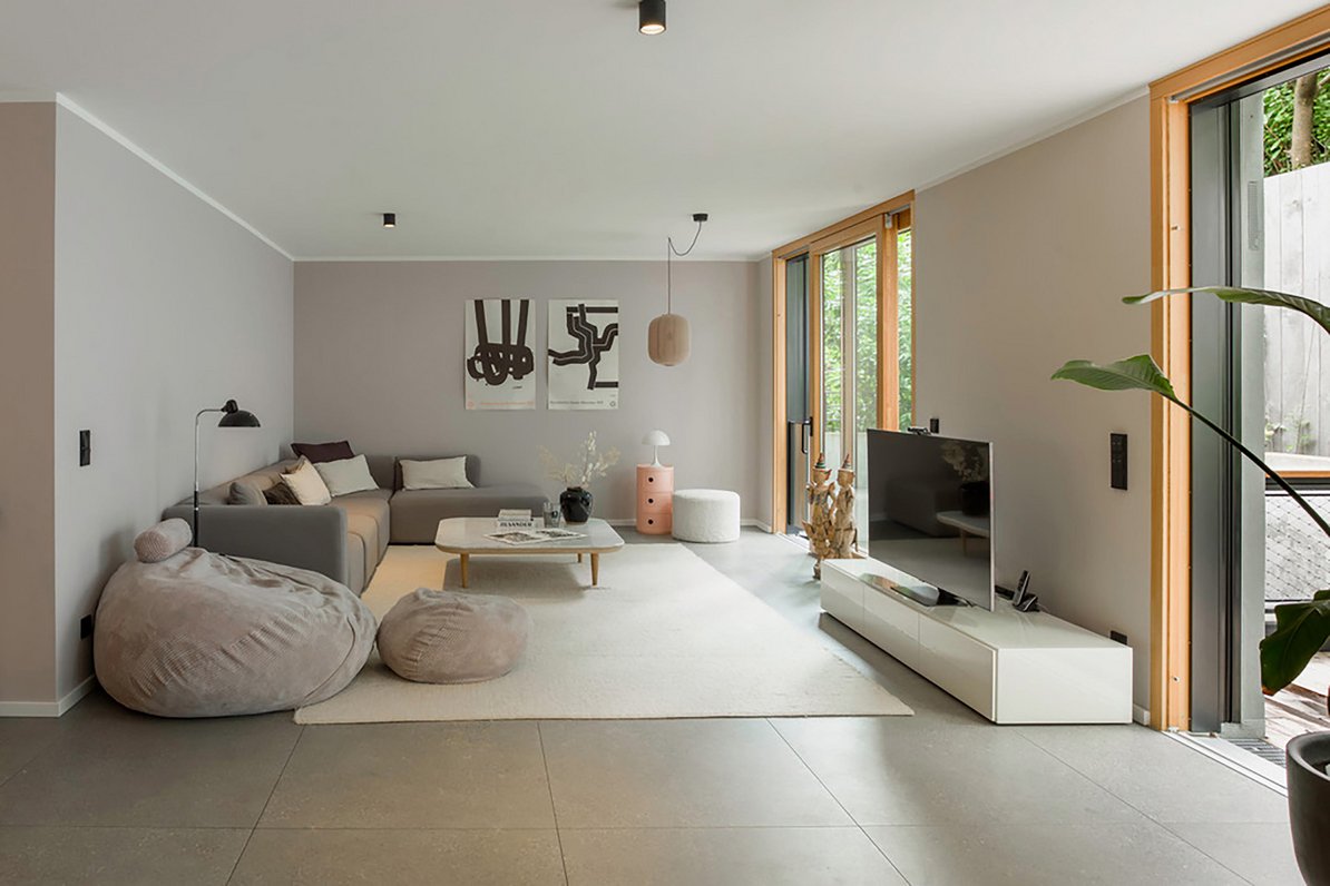 Ideally designed living area