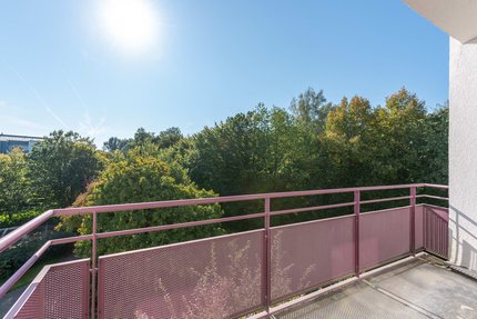 Southeast-facing balcony with stunning views of the countryside