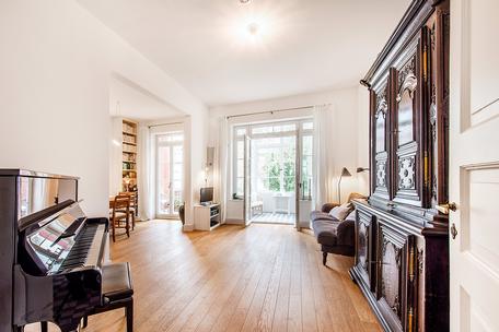 Topsaniertes Gerner Stadthaus von 1904 in Bestlage mit Südwest-Garten