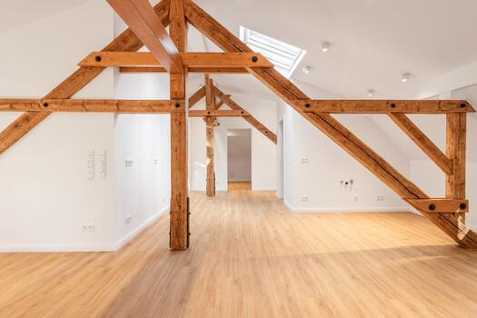 Open-plan feel