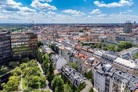 Residential & Commercial Spaces in the Vibrant Glockenbach District — An Urban Hideaway in a Quiet Courtyard Setting