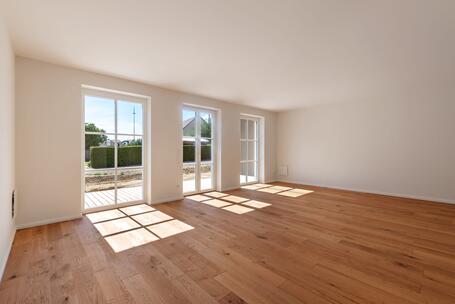For first-time occupants: Modern corner townhouse with a terrace in a quiet neighborhood
