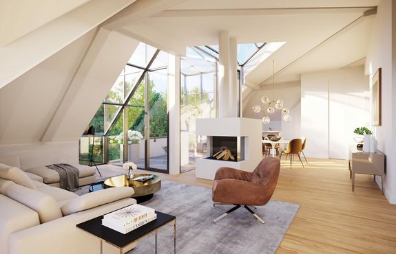 Penthouse apartment Harlaching
